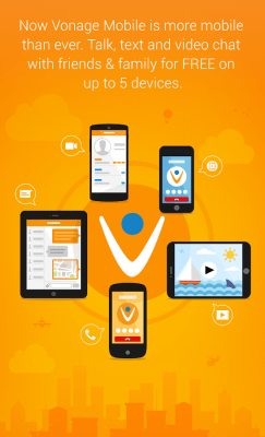 Capture d'écran de l'application Vonage Mobile Call Video Text - #6
