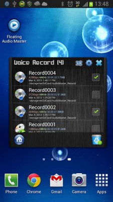 Capture d'écran de l'application Audio Master Floating! - #6