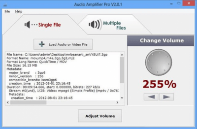 Capture d'écran de l'application Audio Amplifier Pro - #1