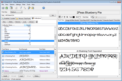 Capture d'écran de l'application X-Fonter - #3