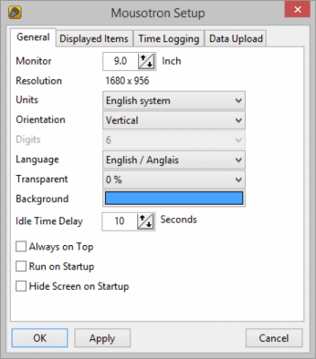 Capture d'écran de l'application Mousotron - #3
