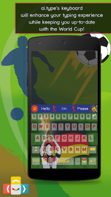 Capture d'écran de l'application World Cup Live Online Keyboard - #1