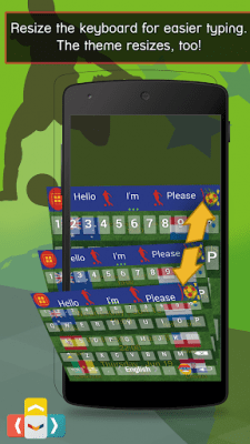 Capture d'écran de l'application World Cup Live Online Keyboard - #3
