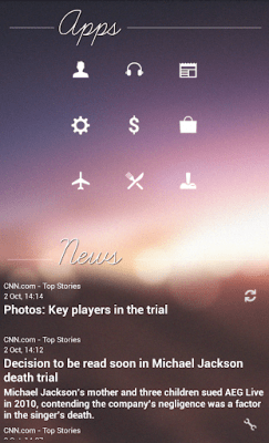 Capture d'écran de l'application Minimal White Theme - #3
