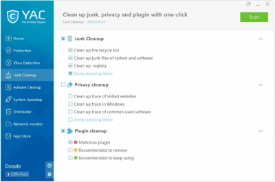 Capture d'écran de l'application Yet Another Cleaner - #3