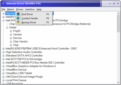 Capture d'écran de l'application Unknown Device Identifier - #2