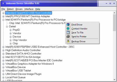 Capture d'écran de l'application Unknown Device Identifier - #3