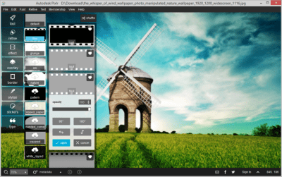 Capture d'écran de l'application Pixlr Starter - #3