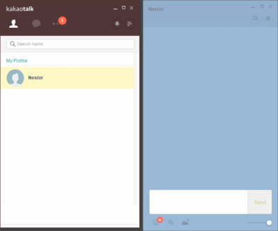 Capture d'écran de l'application KakaoTalk PC - #4
