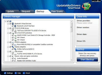 Capture d'écran de l'application DriverUpdaterPro - #2