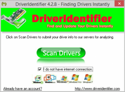 Capture d'écran de l'application Driver Identifier - #1