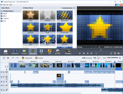 Capture d'écran de l'application AVS Video Editor - #3