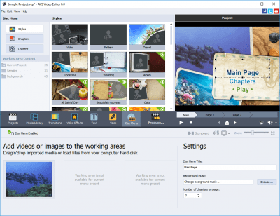 Capture d'écran de l'application AVS Video Editor - #4