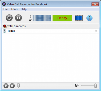 Capture d'écran de l'application Video call recorder for Facebook - #1