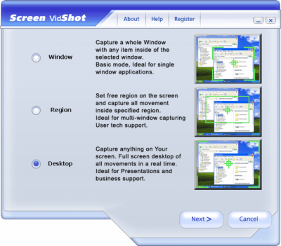 Capture d'écran de l'application Screen VidShot - #2