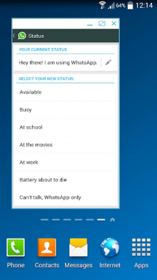 Capture d'écran de l'application WhatsApp in Floating Window - #1