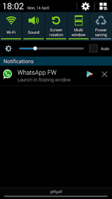 Capture d'écran de l'application WhatsApp in Floating Window - #2