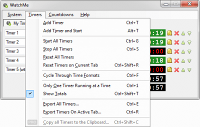 Capture d'écran de l'application WatchMe - #3