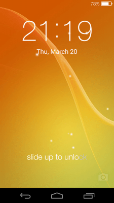 Capture d'écran de l'application XZ live locker - #18