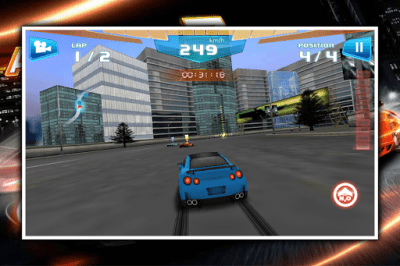 Capture d'écran de l'application Speed Car City Racing 3D - #2