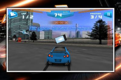 Capture d'écran de l'application Speed Car City Racing 3D - #4