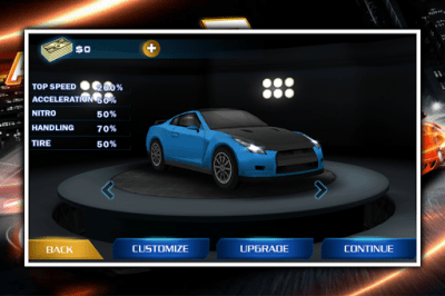 Capture d'écran de l'application Speed Car City Racing 3D - #6