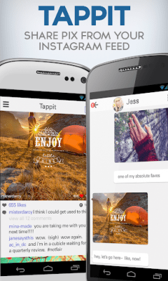 Capture d'écran de l'application Tappit Instagram Messenger - #1