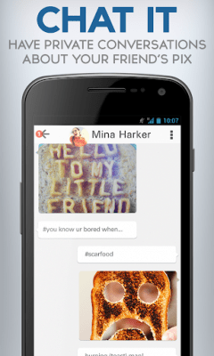 Capture d'écran de l'application Tappit Instagram Messenger - #5