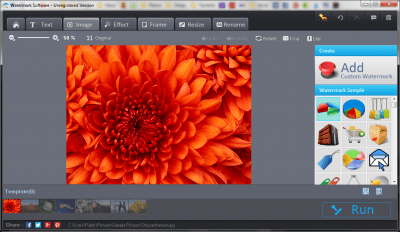 Capture d'écran de l'application WonderFox Photo Watermark - #3