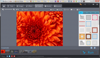 Capture d'écran de l'application WonderFox Photo Watermark - #5