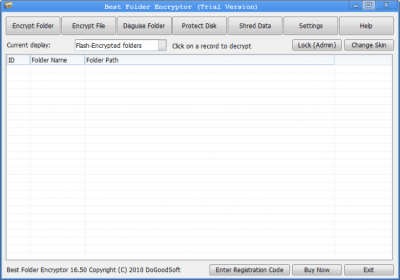 Capture d'écran de l'application Best Folder Encryptor - #1
