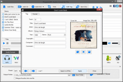 Capture d'écran de l'application Audio Converter Pro - #4