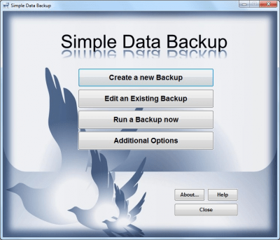 Capture d'écran de l'application Simple Data Backup - #1