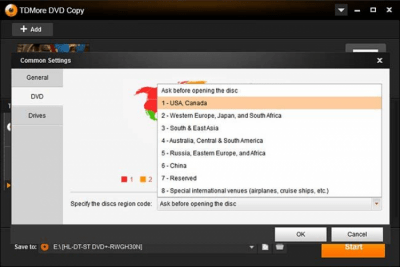 Capture d'écran de l'application TDMore DVD Copy - #3