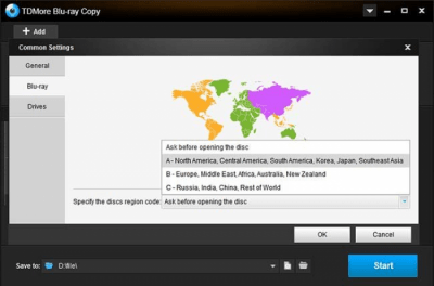 Capture d'écran de l'application TDMore Blu-ray Copy - #3