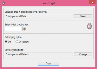 Capture d'écran de l'application 4K-Crypt - #2
