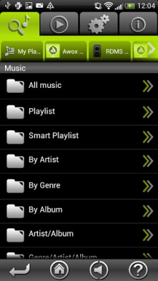 Capture d'écran de l'application AwoX Striim CONTROL - #3