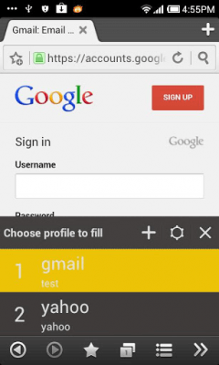 Capture d'écran de l'application Boat Password Manager Add-on - #4