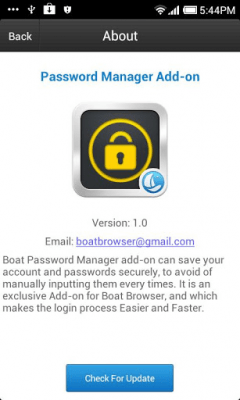 Capture d'écran de l'application Boat Password Manager Add-on - #8