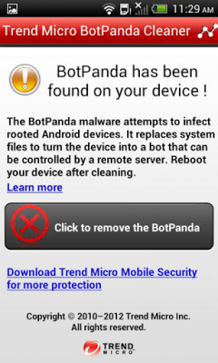 Capture d'écran de l'application BotPanda Cleaner - #3