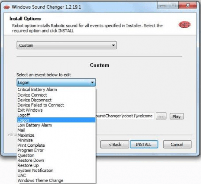 Capture d'écran de l'application Windows Sound Changer - #2