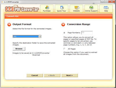 Capture d'écran de l'application 123 PDF Converter - #3