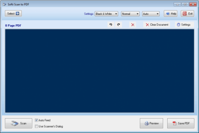 Capture d'écran de l'application Softi Scan to PDF - #1