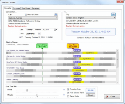 Capture d'écran de l'application Sharp World Clock - #3