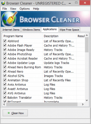 Capture d'écran de l'application Browser Cleaner Free - #1