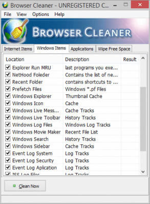Capture d'écran de l'application Browser Cleaner Free - #2