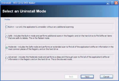 Capture d'écran de l'application Revo Uninstaller Portable - #2