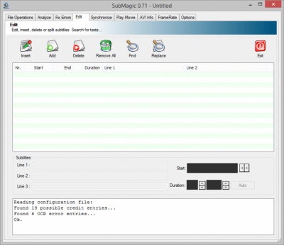 Capture d'écran de l'application SubMagic - #3