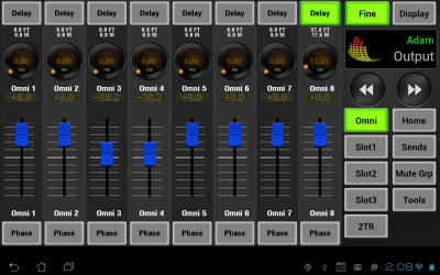 Capture d'écran de l'application AirFader Mobile - #7