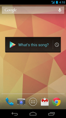 Capture d'écran de l'application Sound Search for Google Play - #1